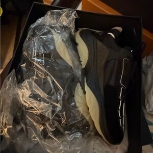 AMIRI Black and Cream Sneakers